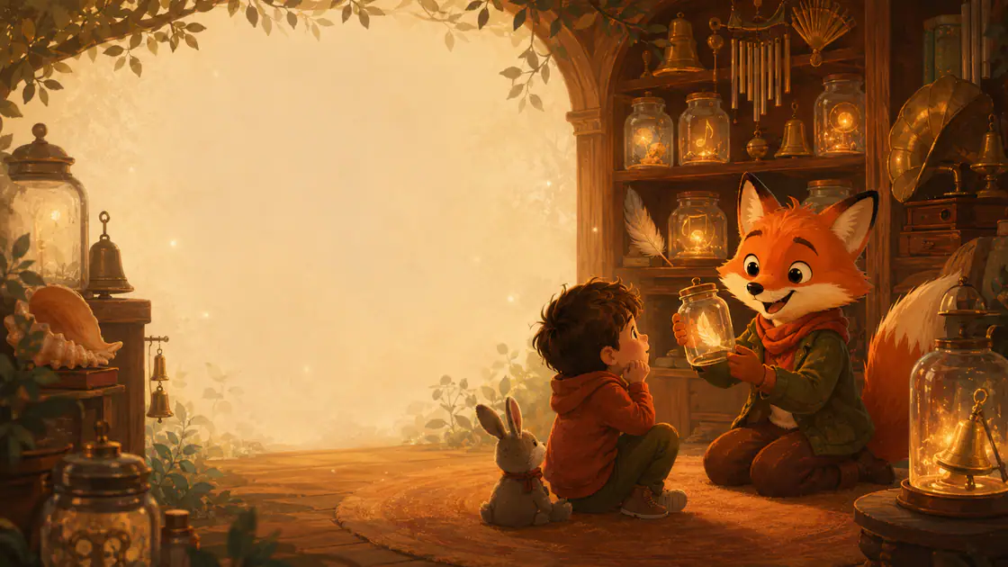 Elnori noticing a quiet family ritual in a warm illustrated morning