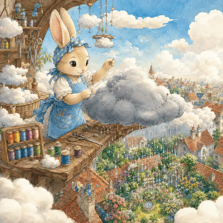 Pellumi and the Cloud Tailor